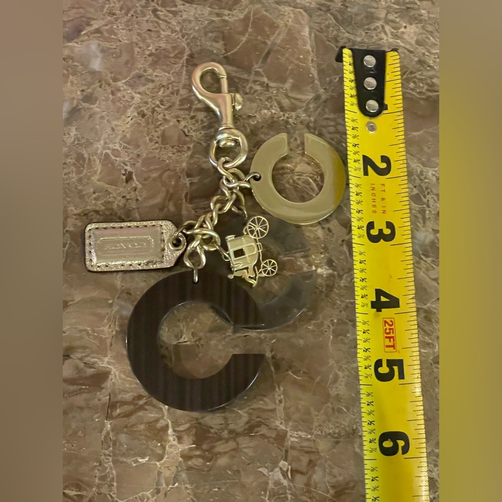 COACH 14826 Peyton Bag C’s And Horse & Carriage Replacement Hangtag Bag Charm - Picture 16 of 17